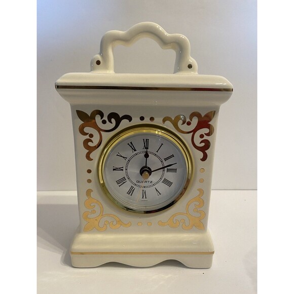 Vintage Avon Classic Carriage Clock CottageCore - Picture 2 of 8